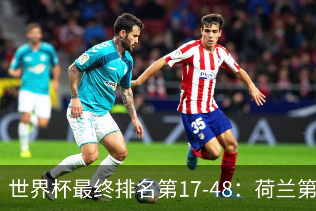 世界杯最终排名第17-48：荷兰第17德国第18 日本第21